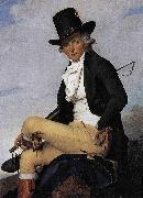 Jacques-Louis  David Portrait of Pierre Seriziat oil painting on canvas